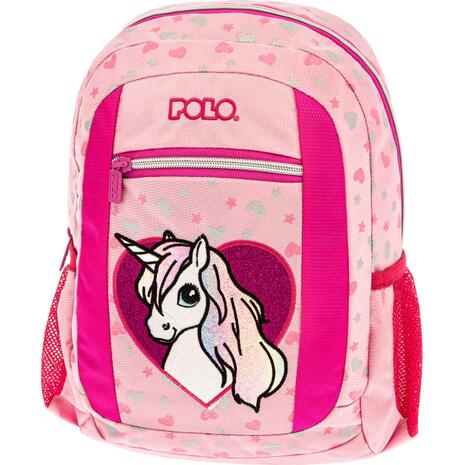 Σακίδιο πλάτης νηπίου 1+1 θέσεων POLO Bambino Unicorn (9-07-012-8148 2022) - Ανακαλύψτε επώνυμες Σχολικές Τσάντες Πλάτης κορυφαίων brands από το Oikonomou-Shop.gr.